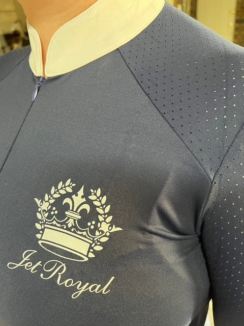 Jet Royal long sleeve airflow top